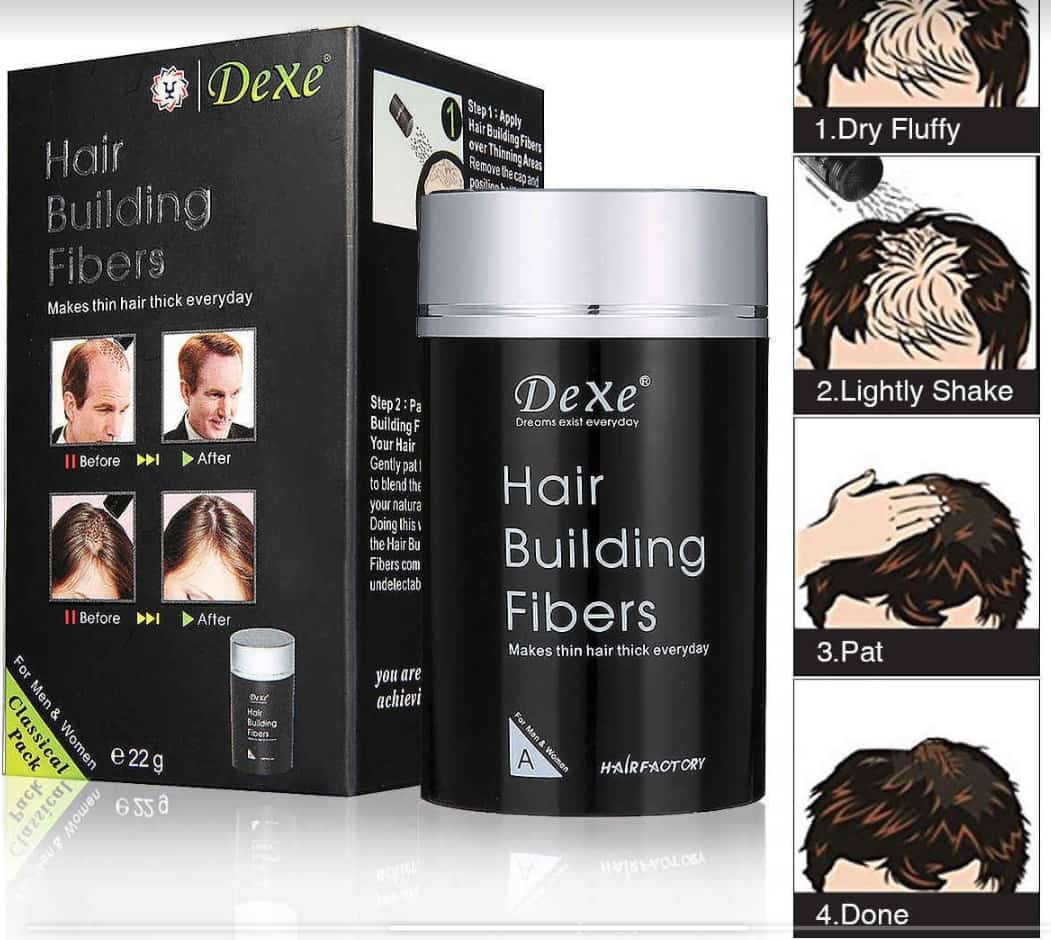 Imported Dexe Hair Fibre (Men & Women)